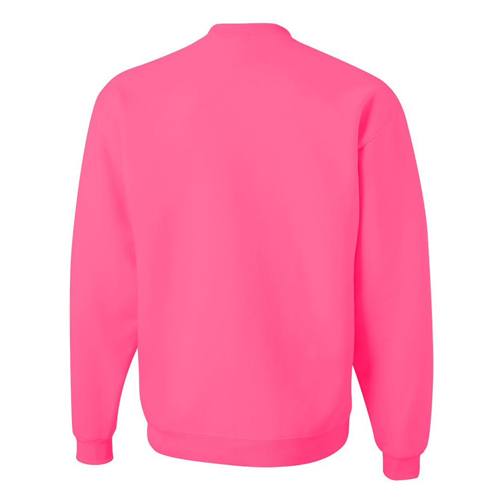 Jerzees Unisex Crewneck Sweatshirt (Neon Pink)