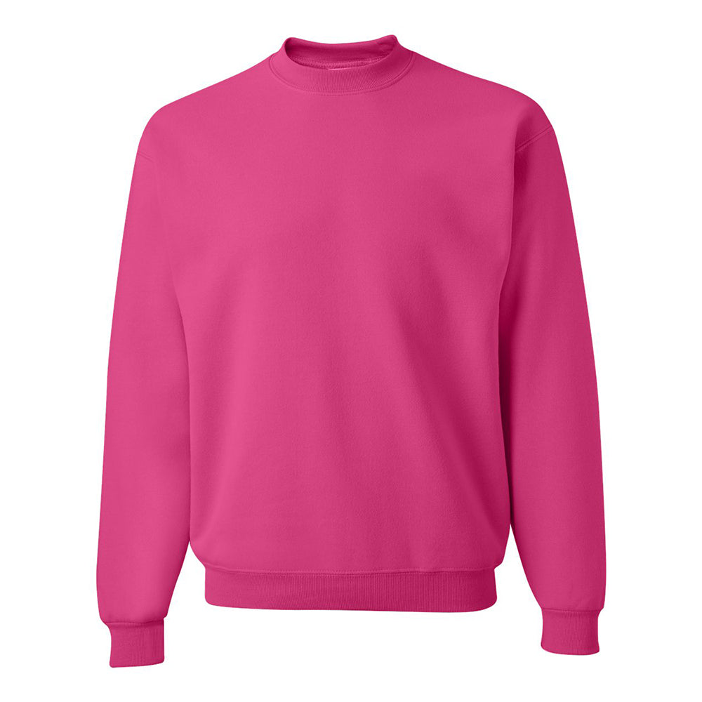 Jerzees Unisex Crewneck Sweatshirt (Neon Pink)
